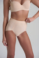 Bye Bra Smooth Essentials Mid Waist brief 2-pack – Beige