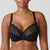 Primadonna BH "Deuville" full-cup bh med bøjle, blonde og uden vattering i sort.