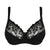 Primadonna BH "Deuville" full-cup bh med bøjle, blonde og uden vattering i sort.