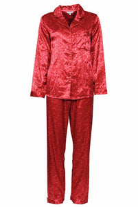 Brandtex nattøj pyjamas mønstret. KUN STR. SMALL